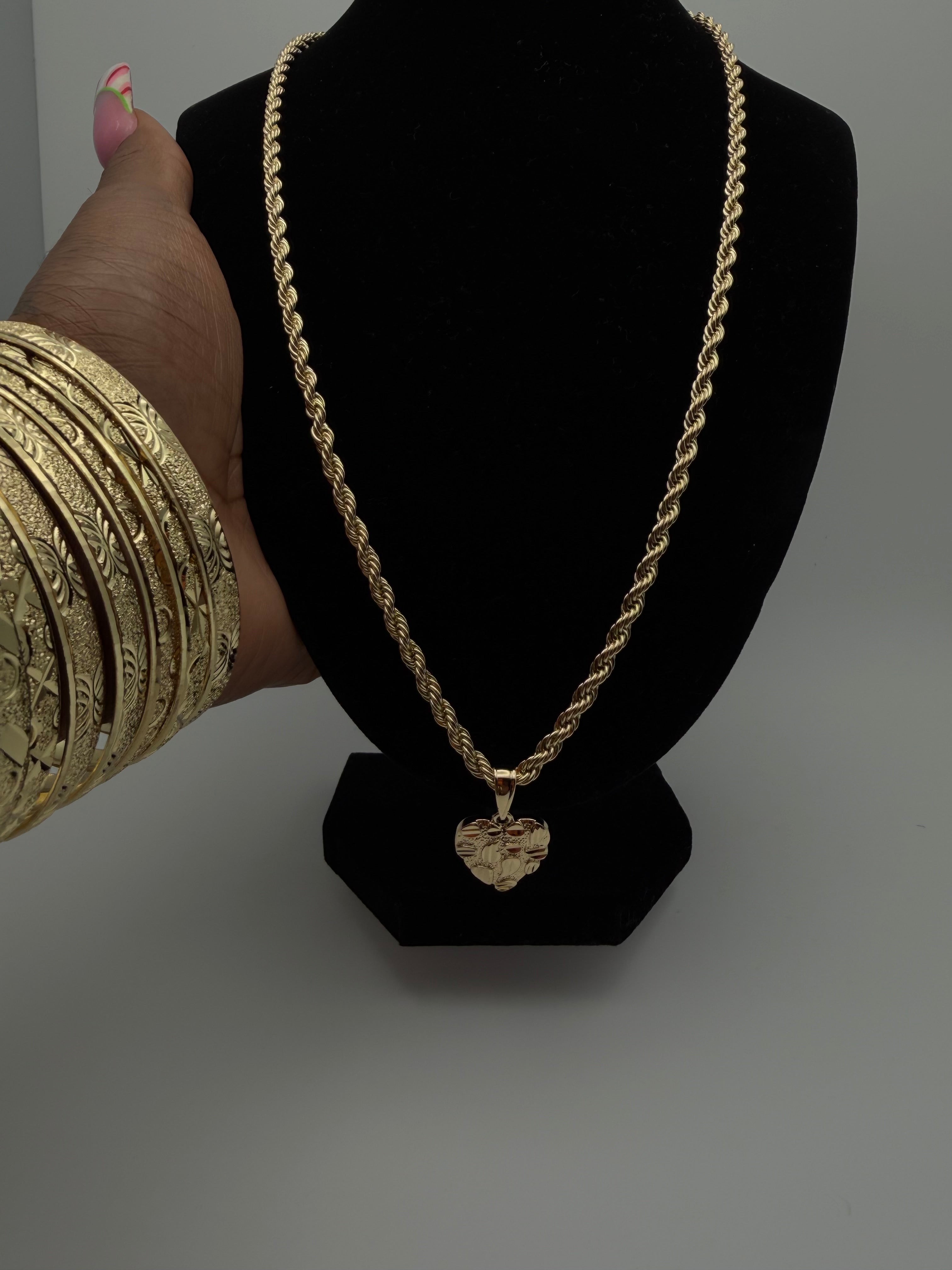 Nugget Heart Chain