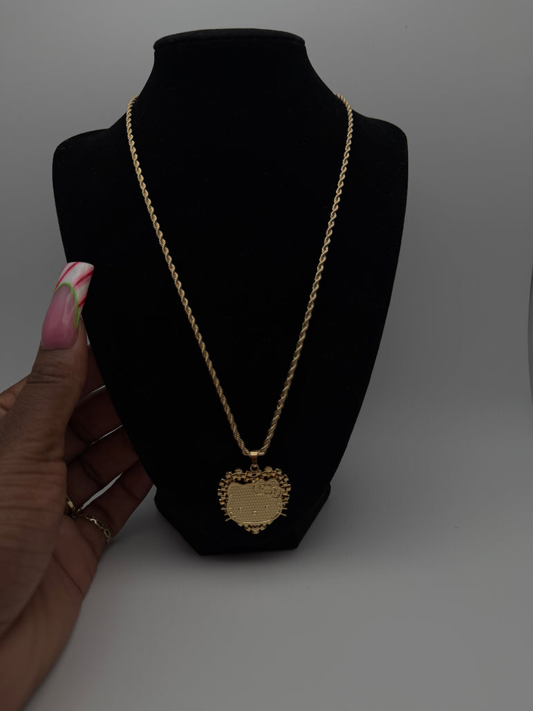 HK Rolex Heart Chain