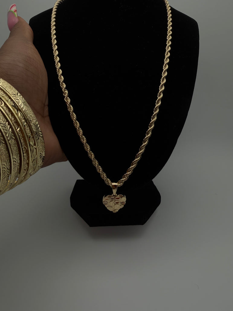 Nugget Heart Chain