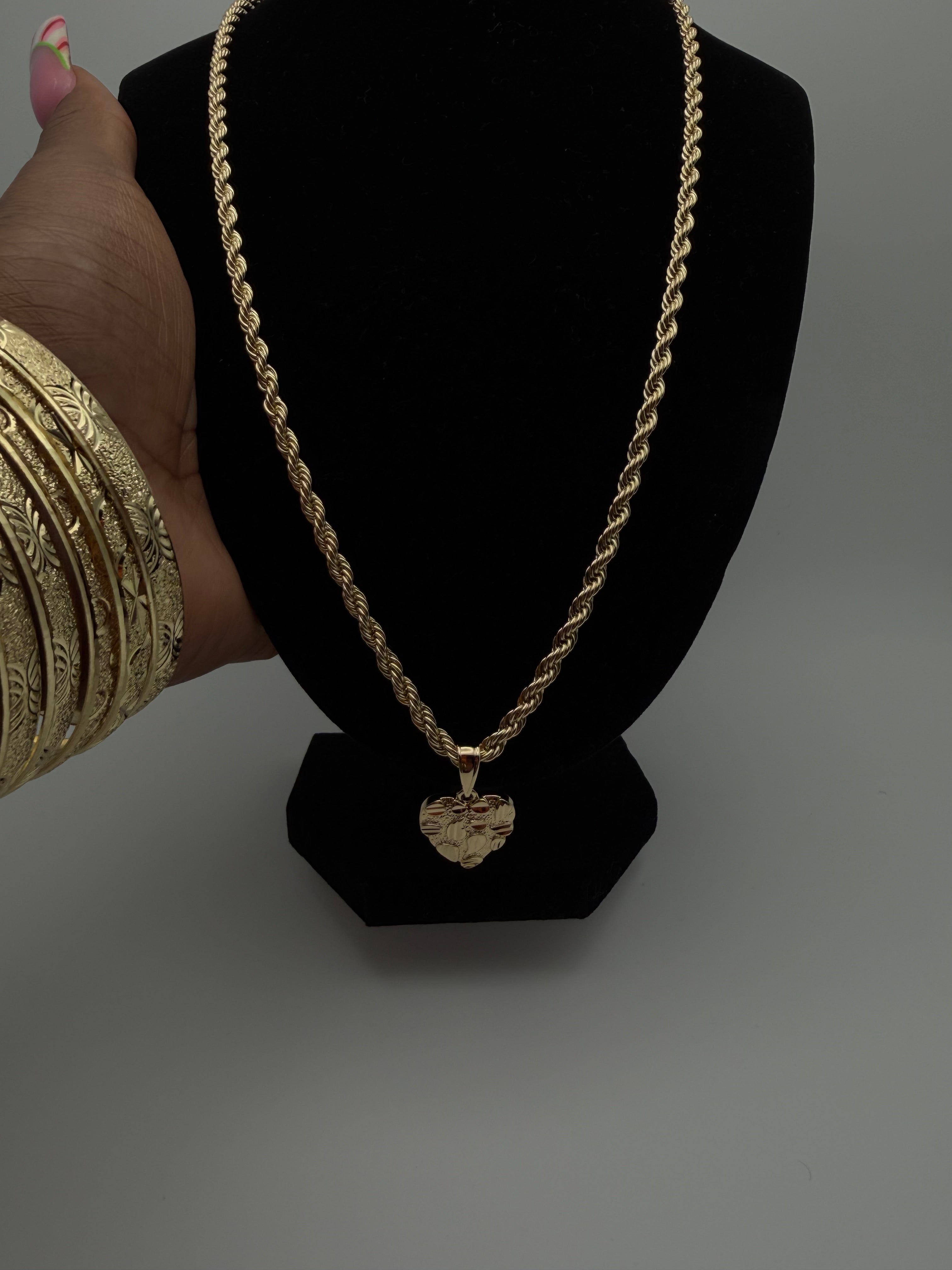 Nugget Heart Chain