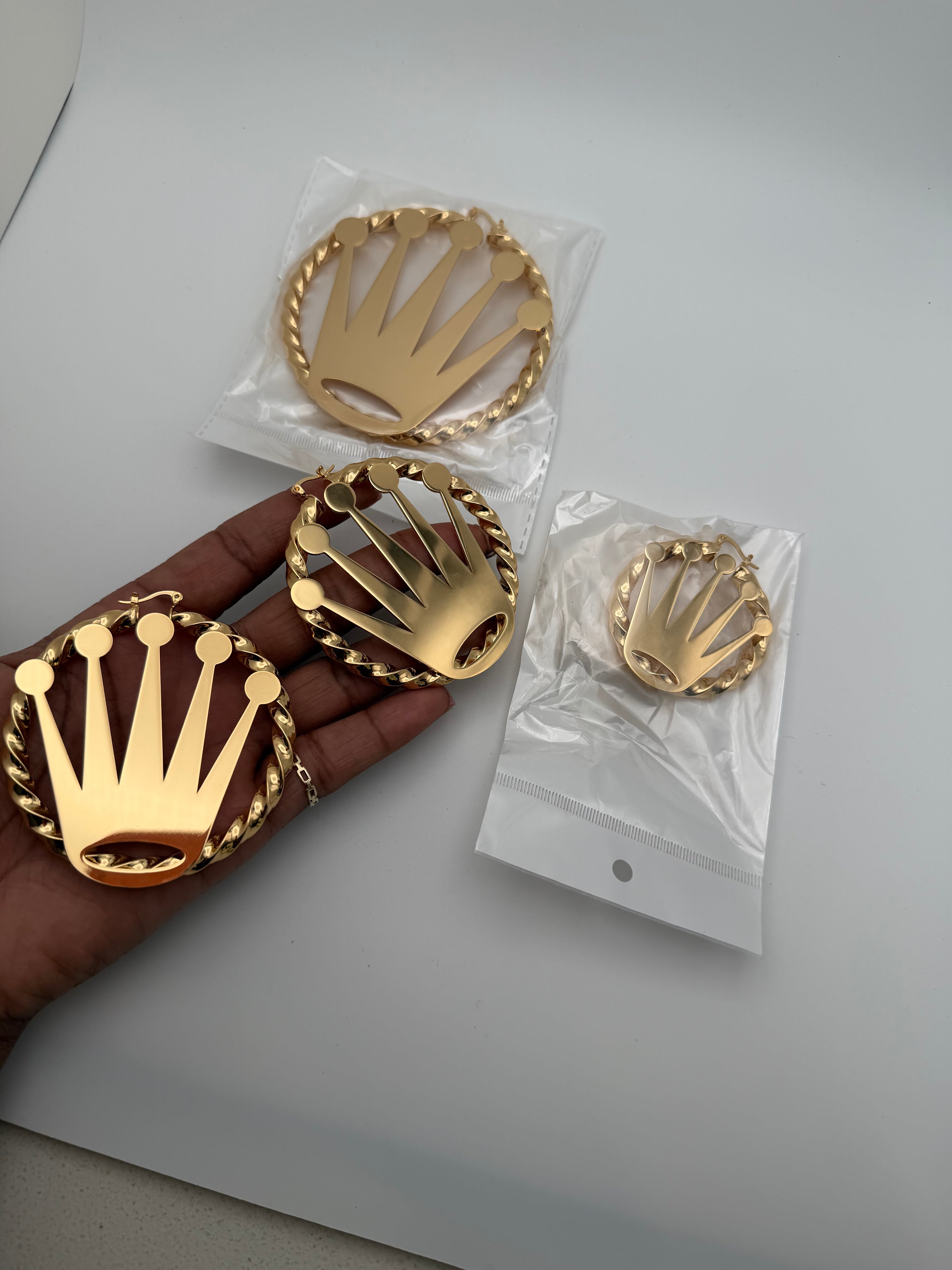 Crown Hoops