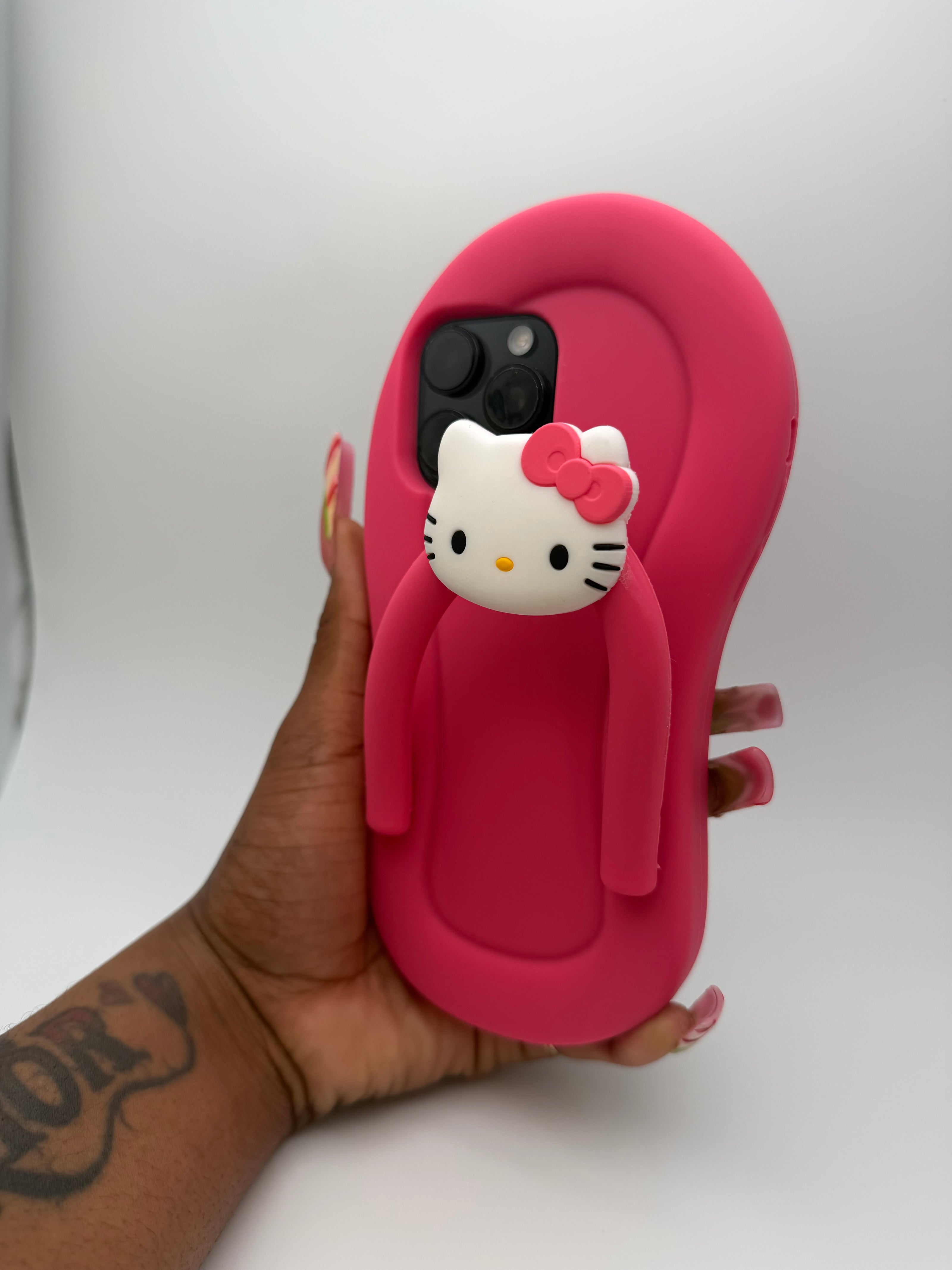 Pink Hello Kitty iPhone Case
