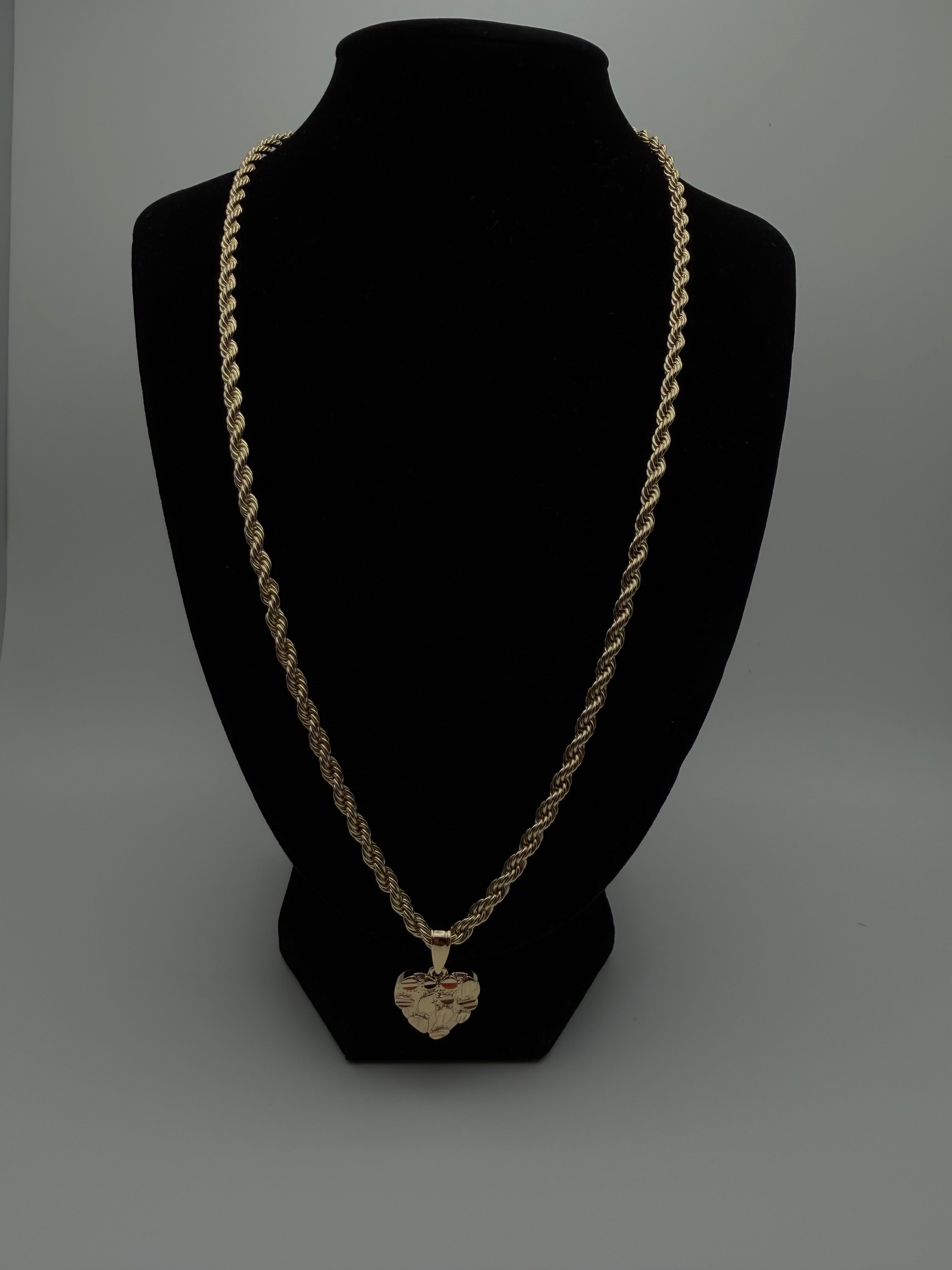 Nugget Heart Chain