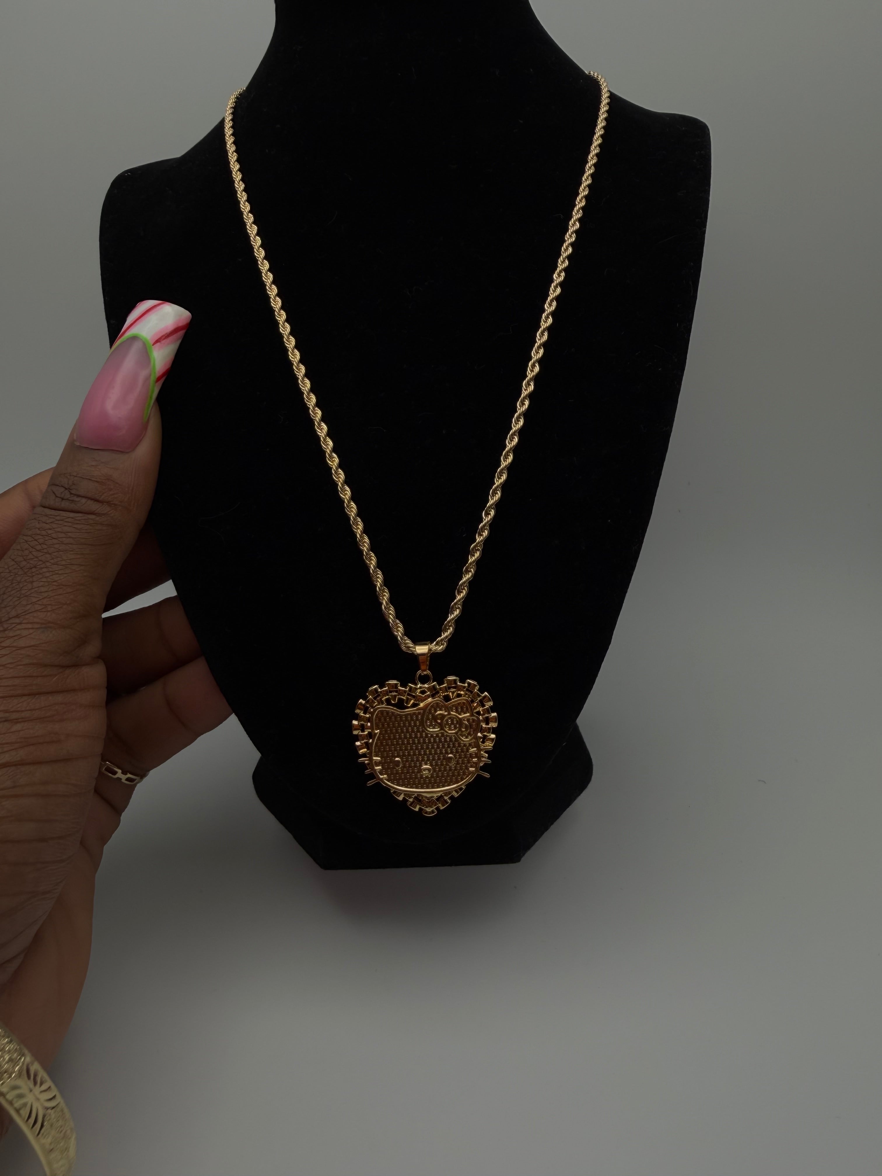 HK Rolex Heart Chain