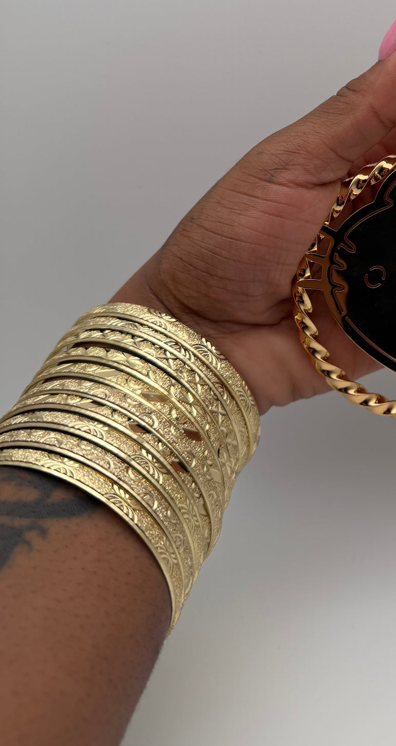 Gold Bangles