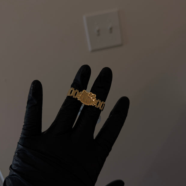 HK Double Pressure Rolex Ring