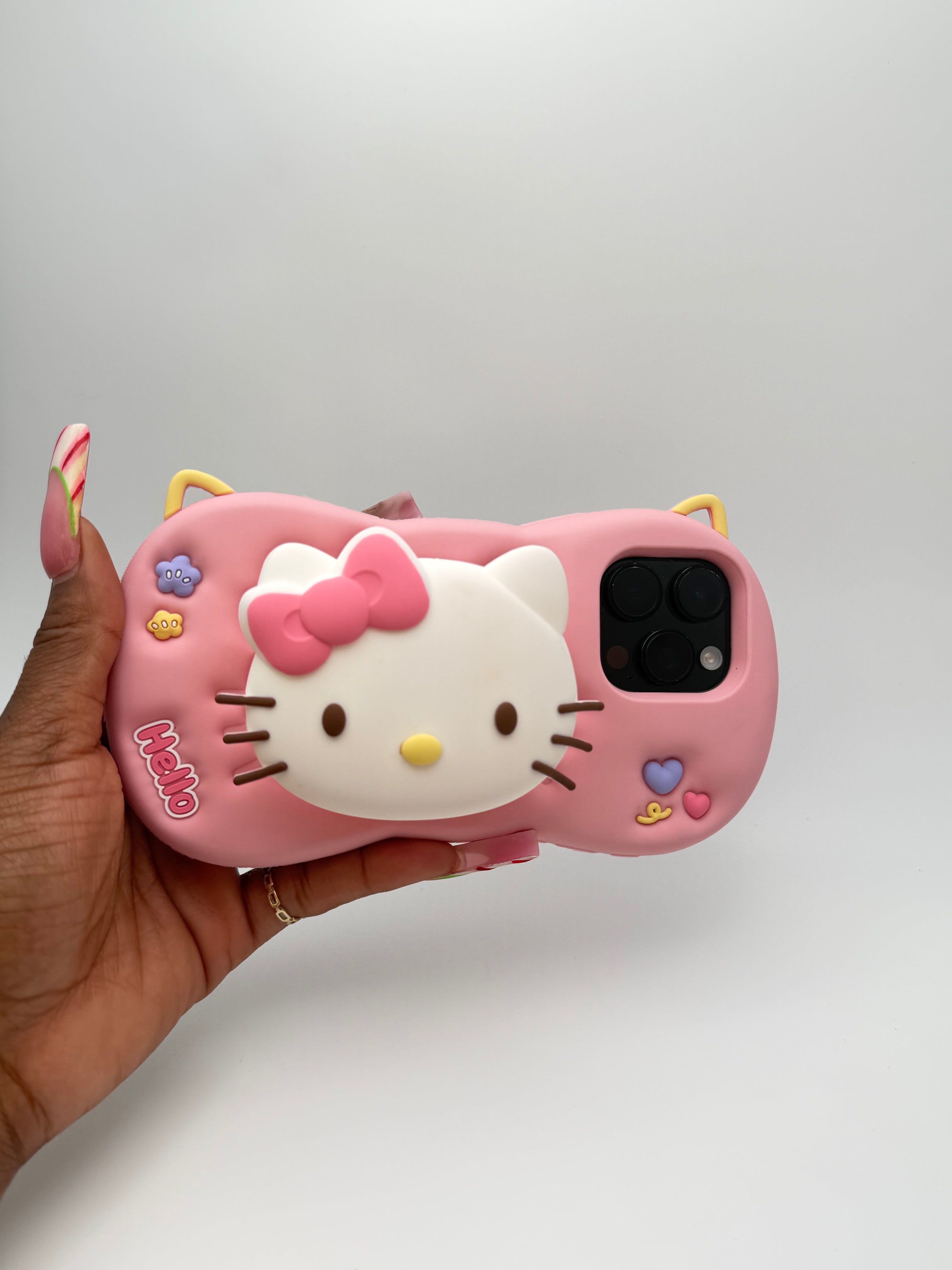 Hello Kitty 3D Face Phone Case