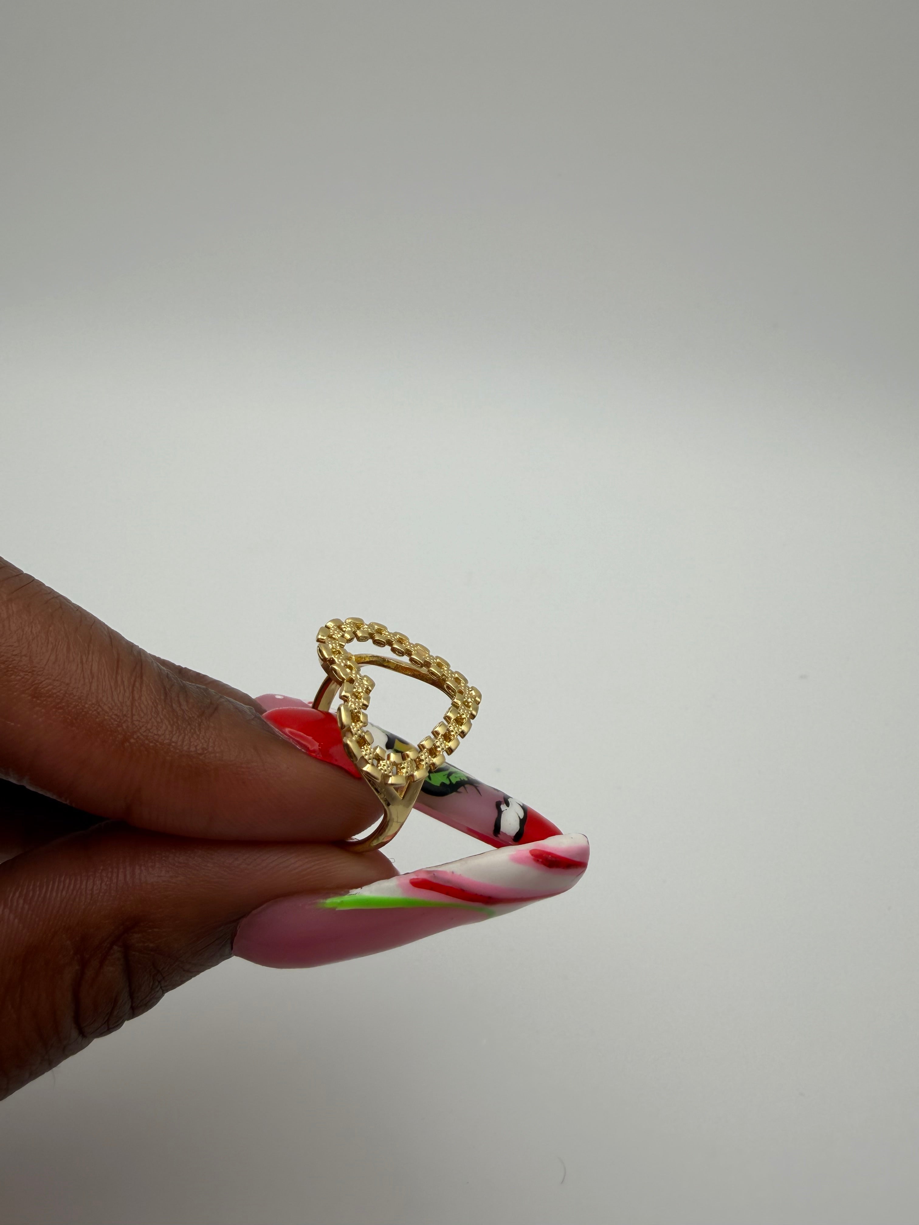 Rolex Heart Ring