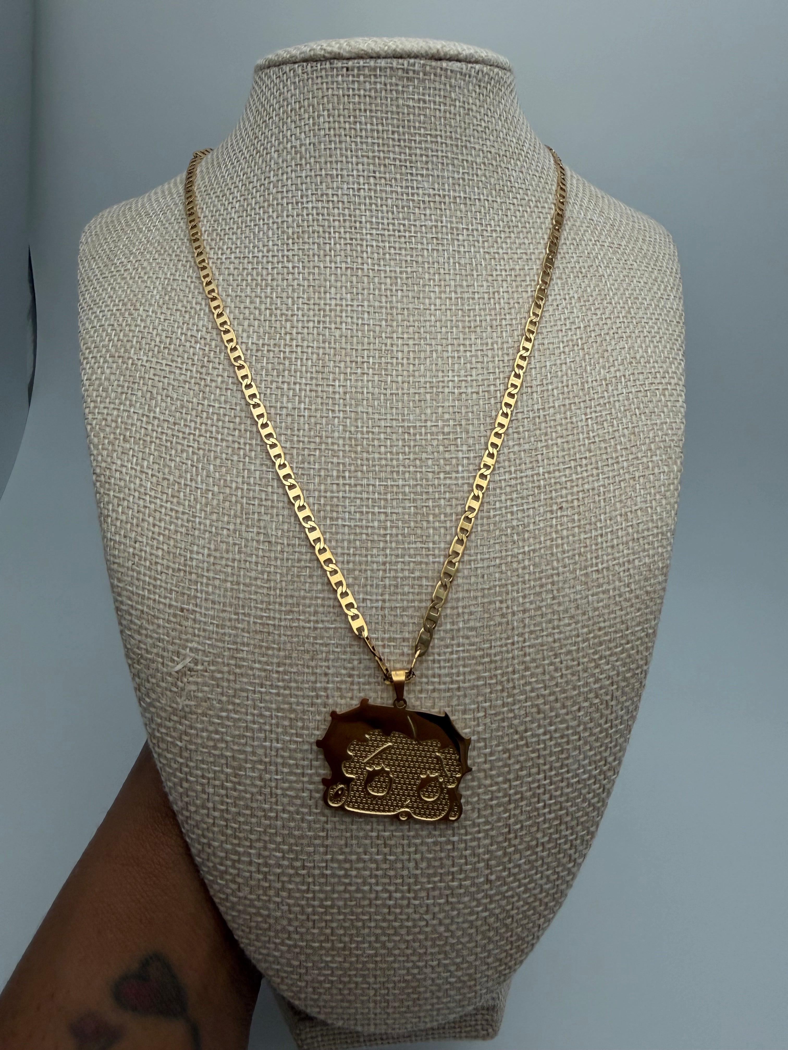 Betty Boop Figaro Chain