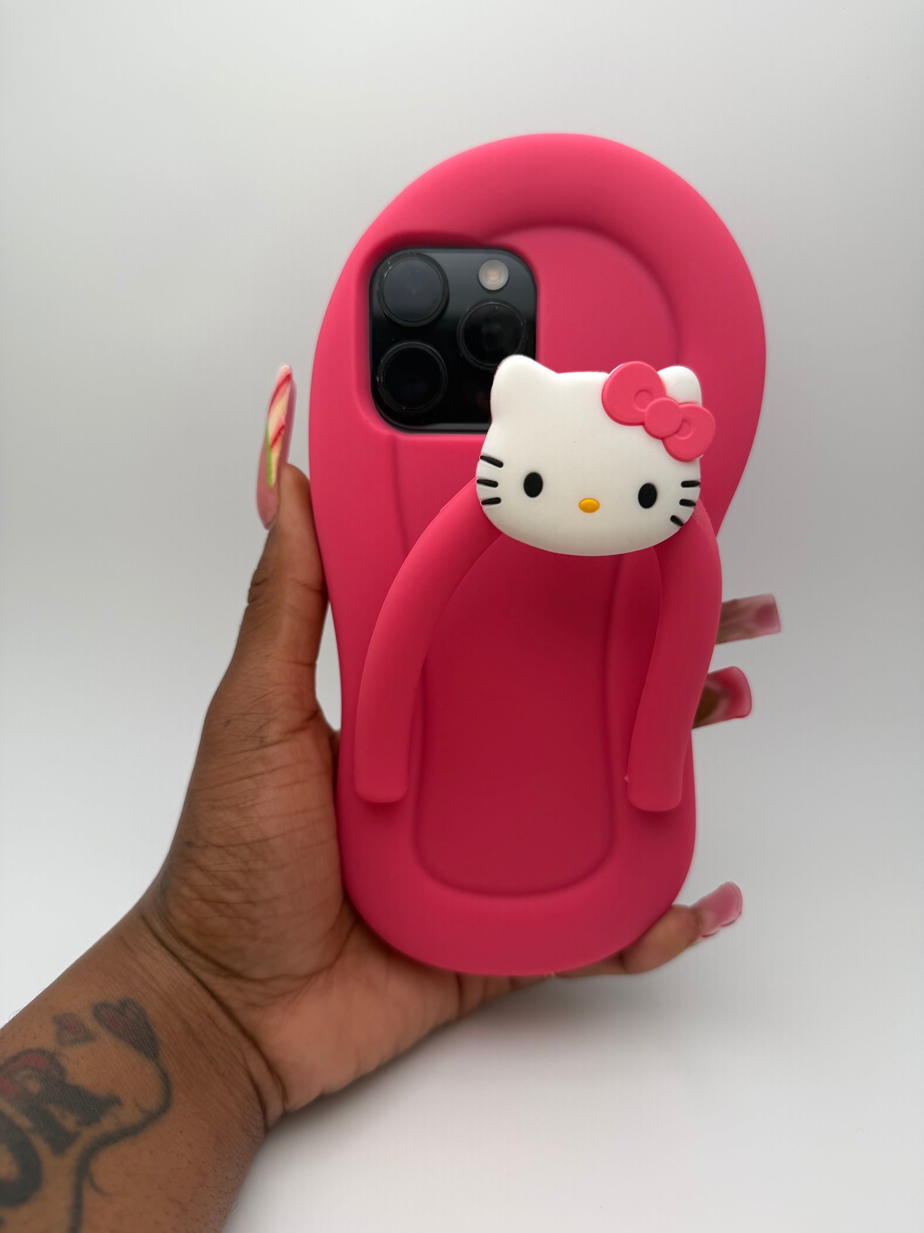Pink Hello Kitty iPhone Case