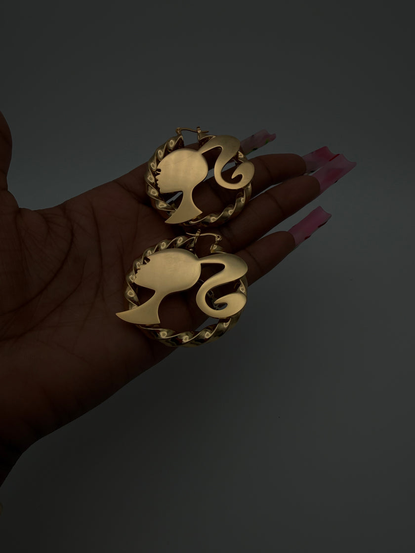 Mini Barbie Hoops