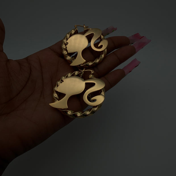 Mini Barbie Hoops