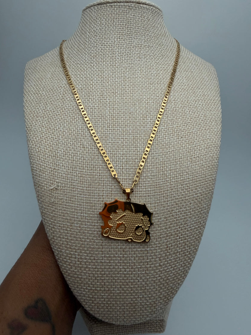 Betty Boop Figaro Chain