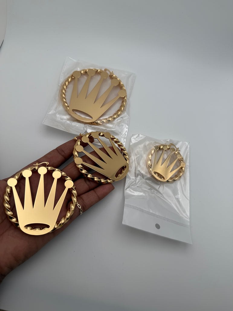 Crown Hoops