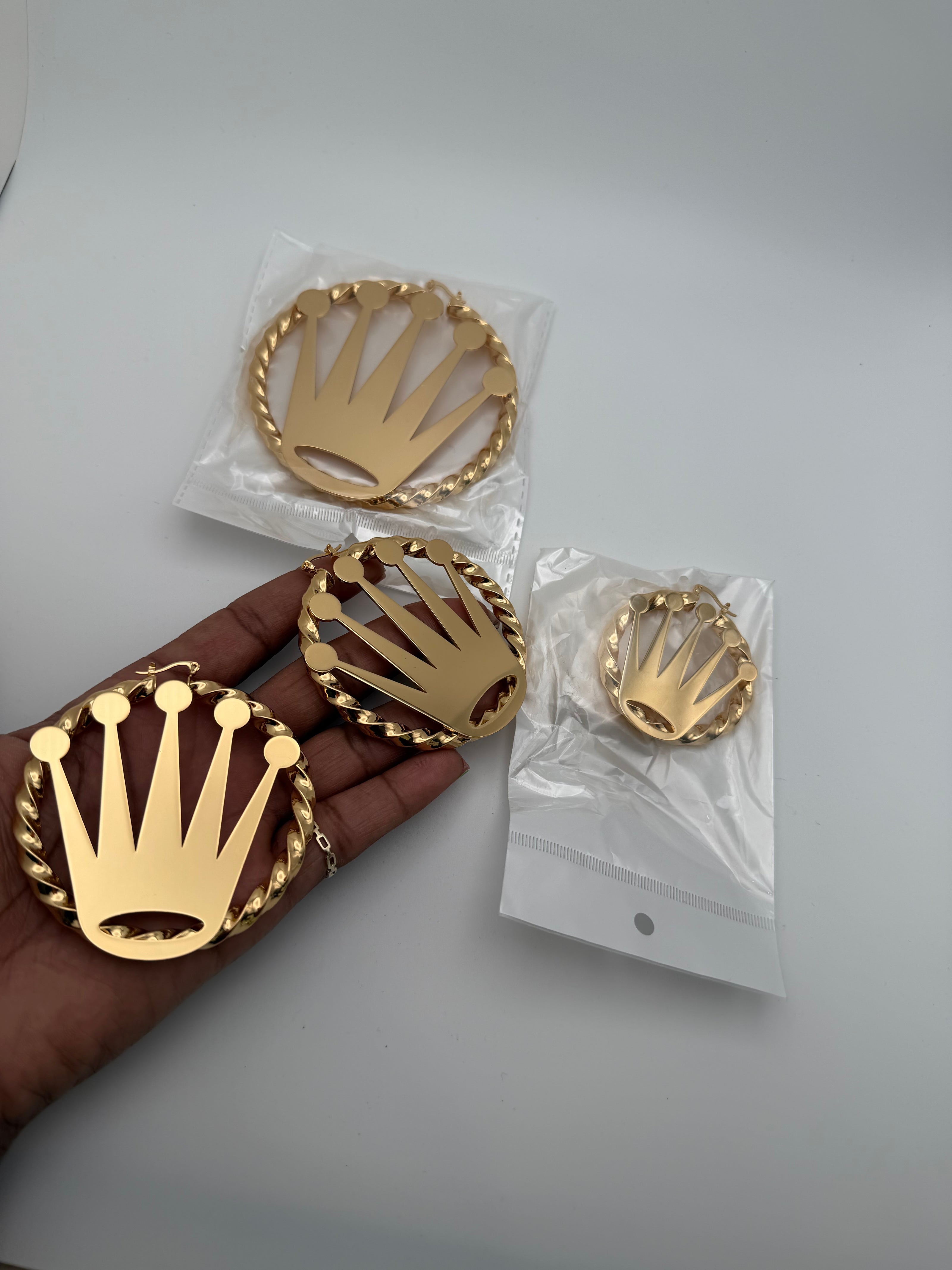 Crown Hoops