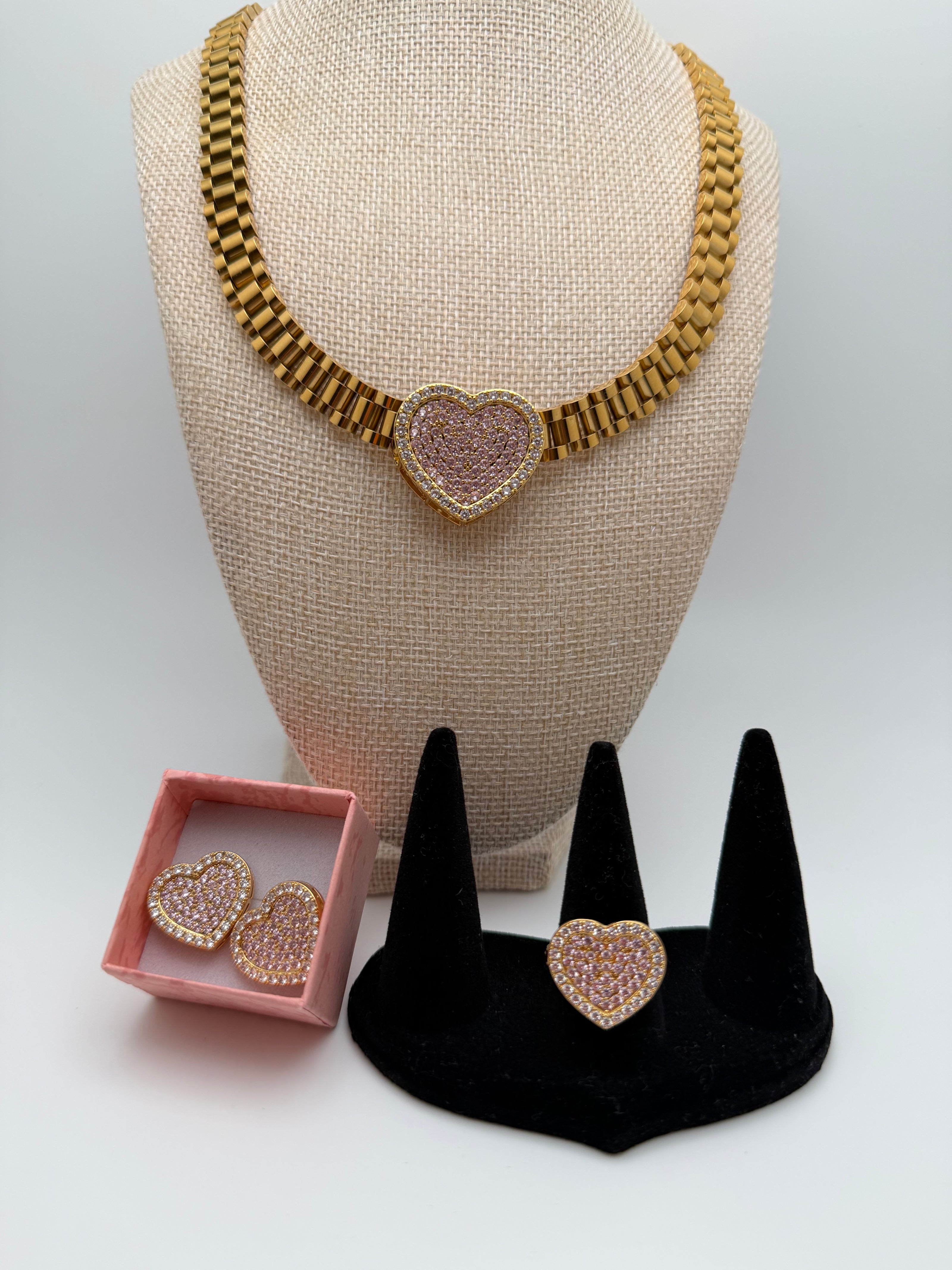Heart Of Gold Rolex Set
