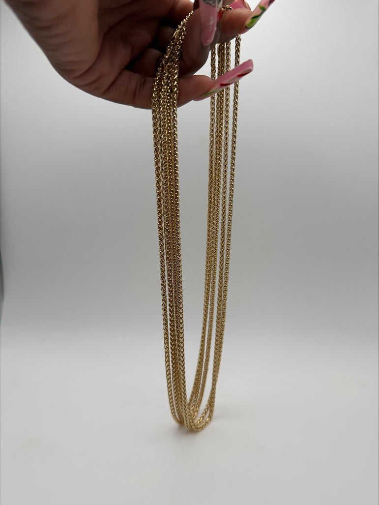 Gold Wheat Chains