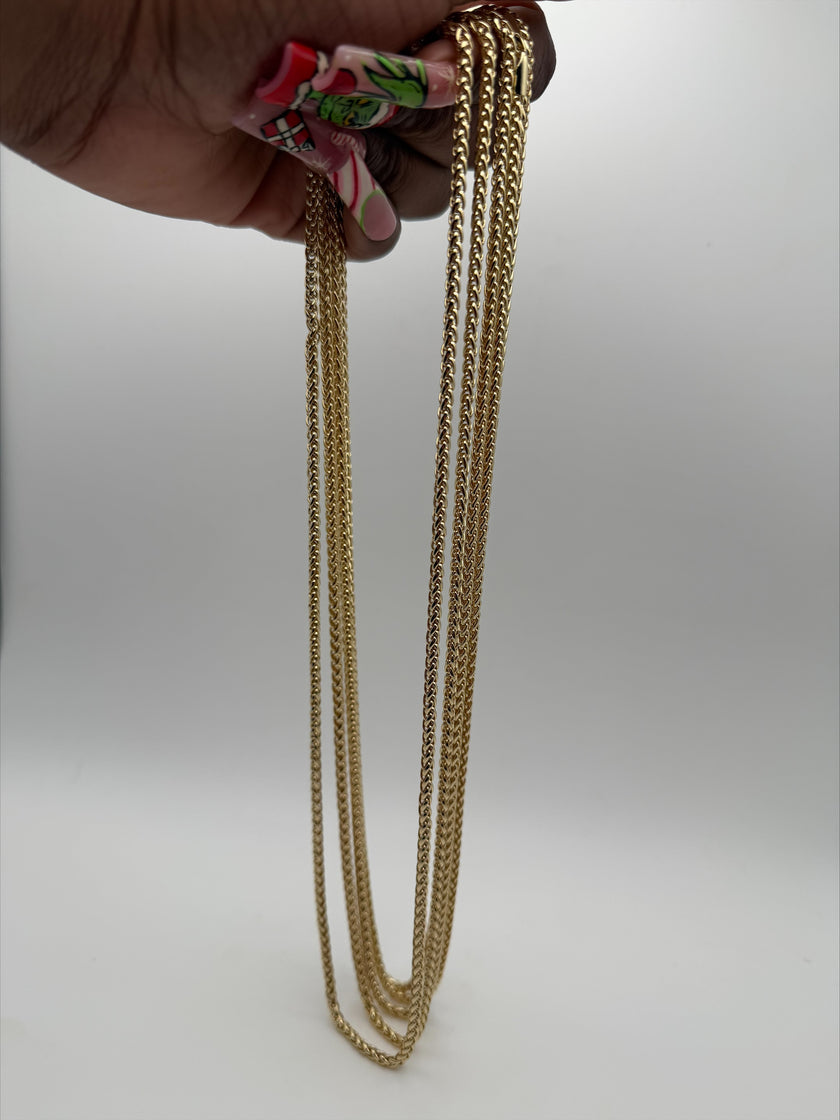 Gold Wheat Chains