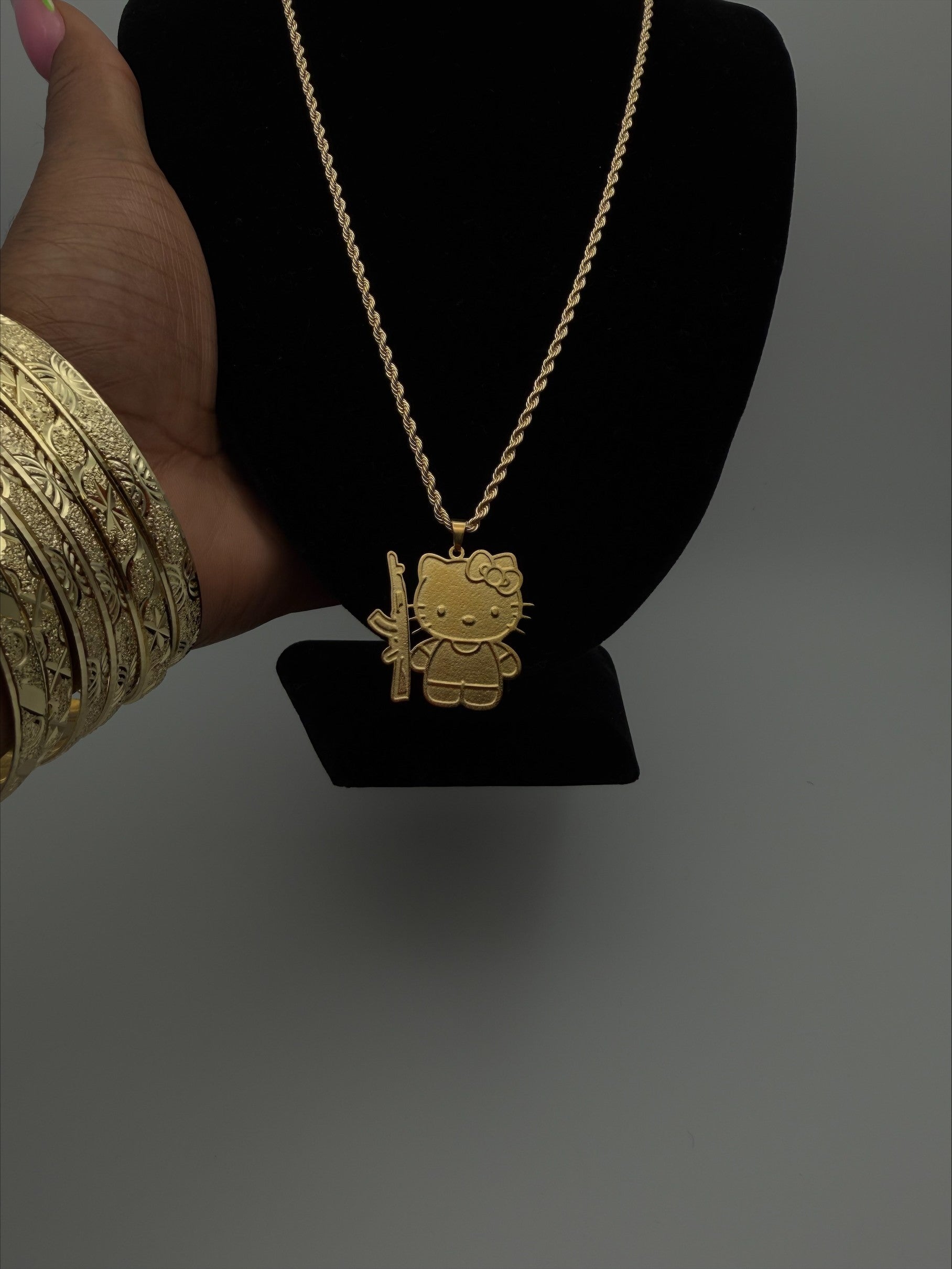 Hello Kitty AK47 Chain
