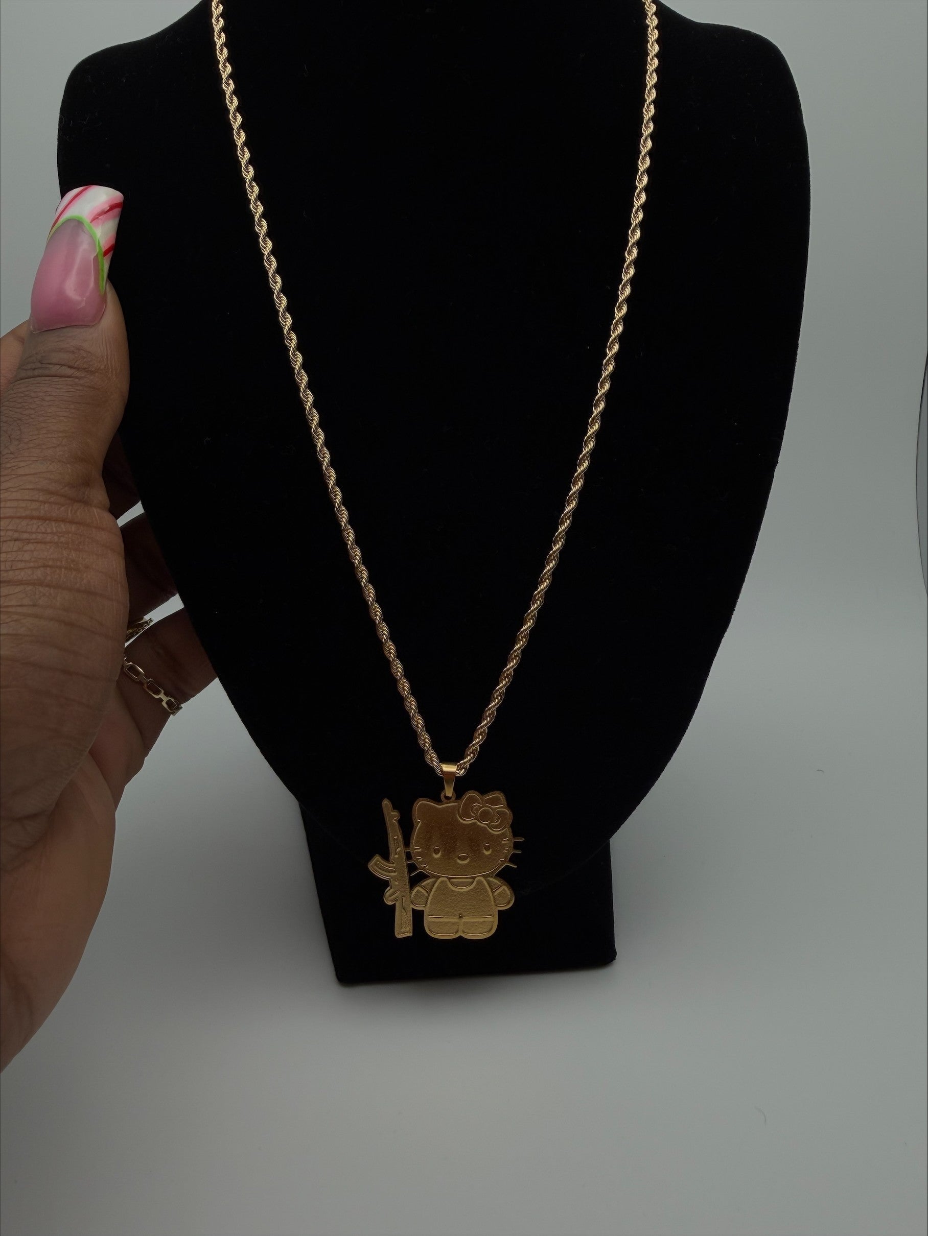 Hello Kitty AK47 Chain