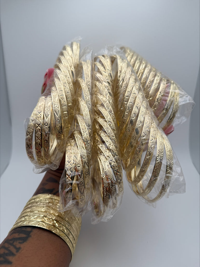 Gold Bangles