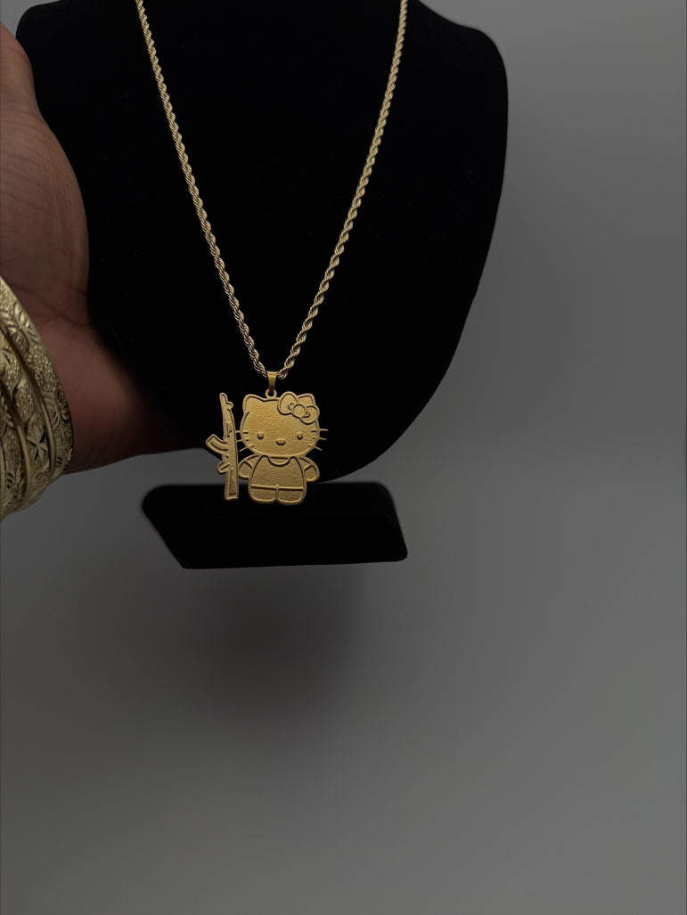 Hello Kitty AK47 Chain